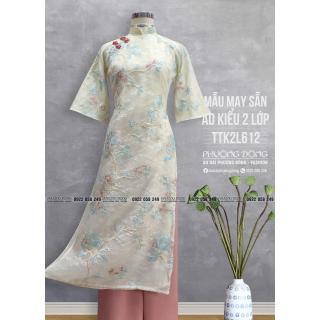 Áo Dài Phom Trẻ 2 Lớp 4 Tà TTK2L612